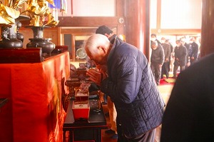新春祝祷諷経